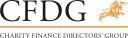 Logo for Charity Finance Directors' Group.
